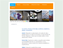 Tablet Screenshot of harinadearrozdecolores.com